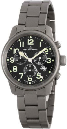 Zeno-Watch Basel  Pilot Classic Titanium 7530Q-a1M Chrono 