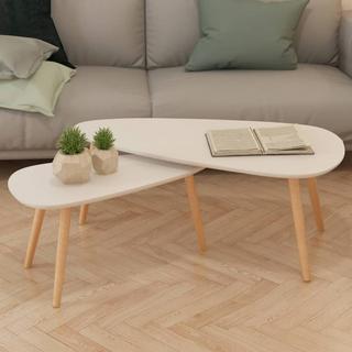 VidaXL Table basse bois de pin  