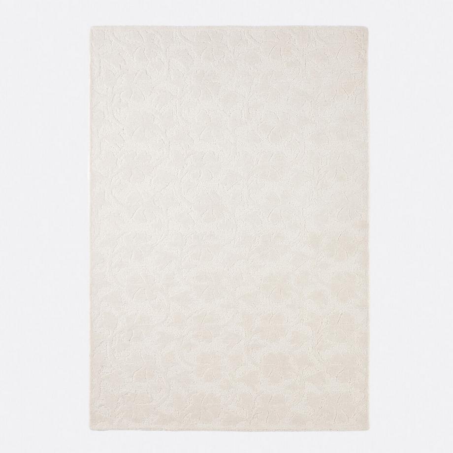 La Redoute Intérieurs Wollteppich mit Blumenmuster  