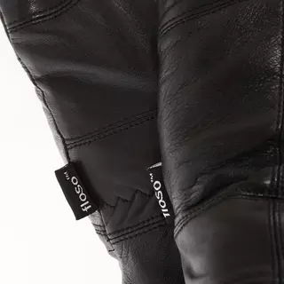 Floso Thinsulate gefüttert echte Leder-Handschuhe (3M 40g)  Schwarz