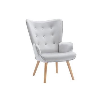 Fauteuil en velours VATELY