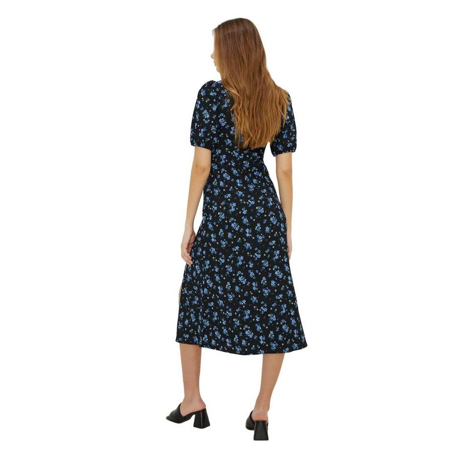 Dorothy Perkins Abito Midi Scollo a Cuore Fantasia Floreale  