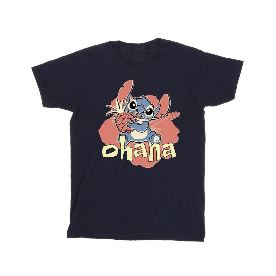 Disney Ohana Stitch T-Shirt Graphique  