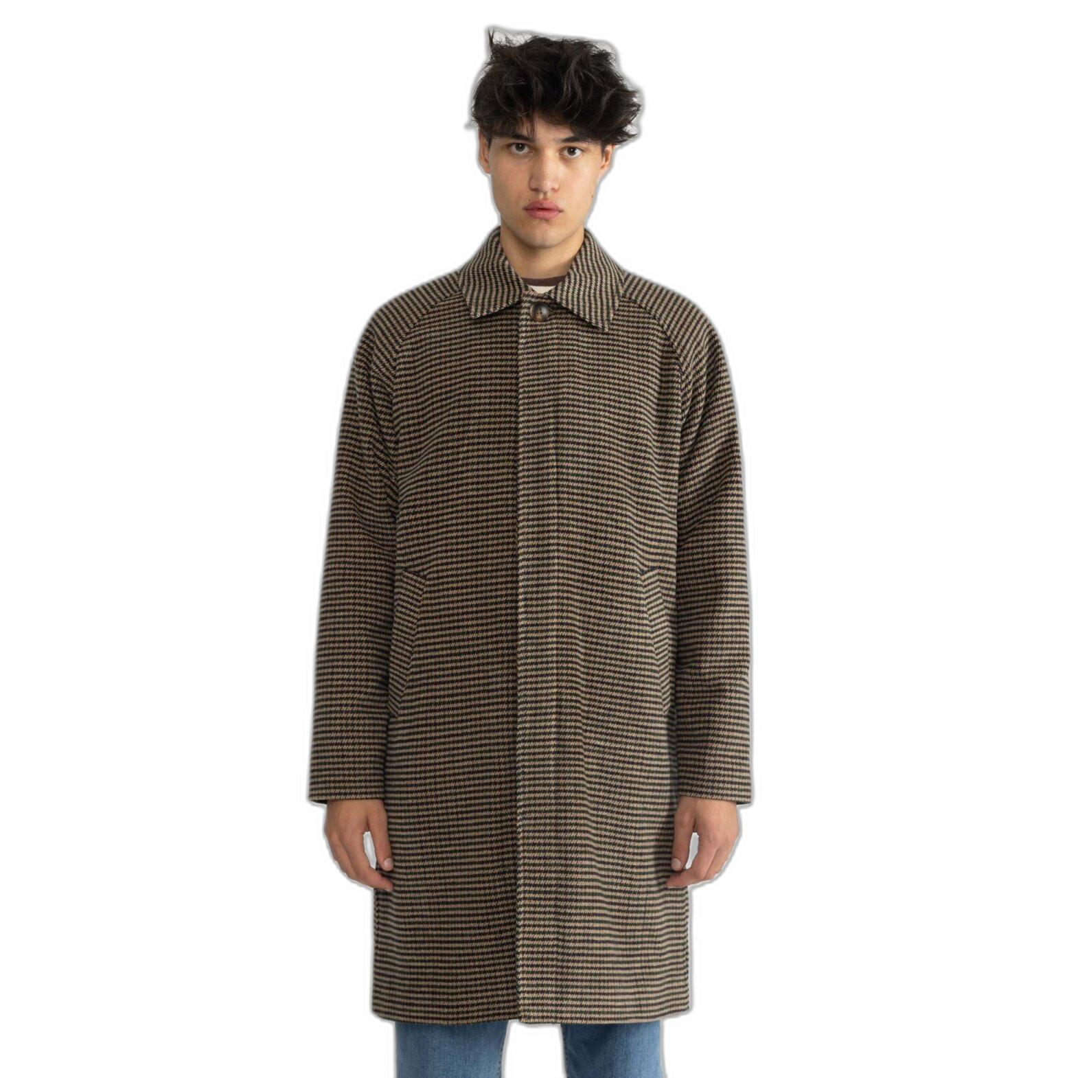 Revolution Cappotto Mac lungo con bottoni  