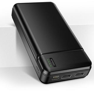 Avizar  Powerbank 20000mAh 2 USB, Maxlife - Noir 