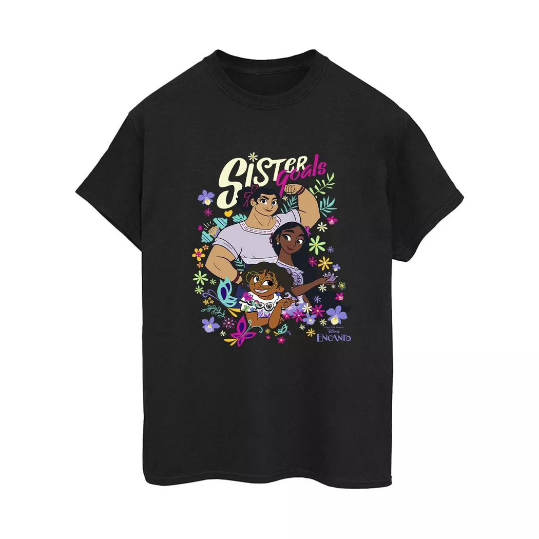 Disney - Encanto Sister Goals TShirt, für Damen, Schwarz, Größe XL