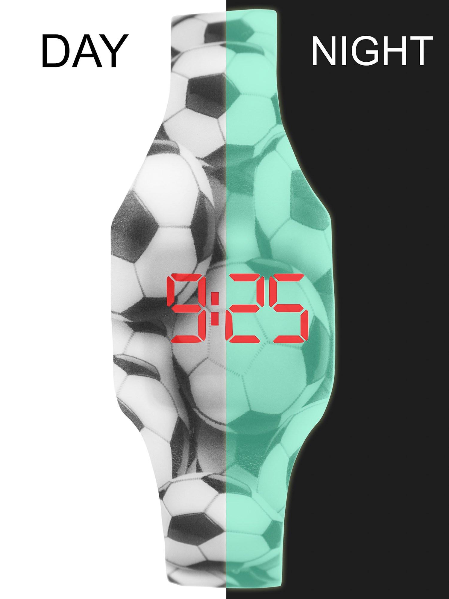 Kiddus  Digital LED Watch Football 