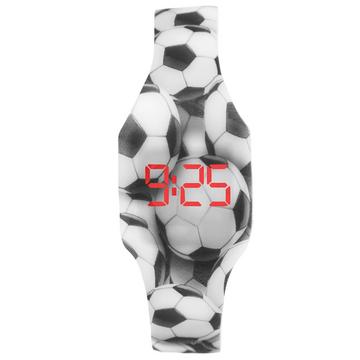 Digital LED Montre pour enfants Football