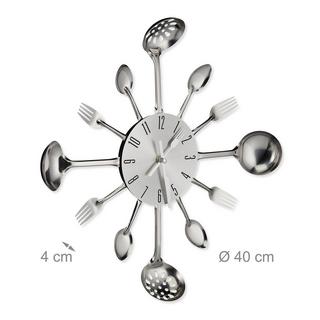 Northix Wanduhr Besteck  