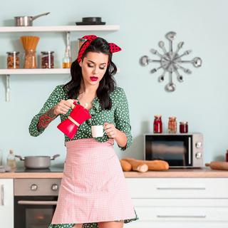 Northix Wanduhr Besteck  