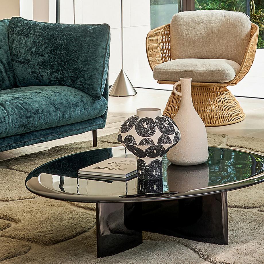 AM.PM Vase en céramique mate tachetée  