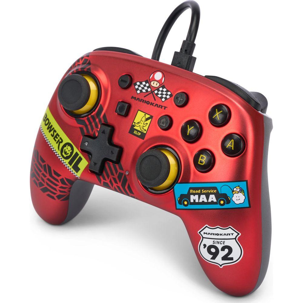 POWER A  Wired Nano Controller NSW NSGP0124-01 Mario Kart 