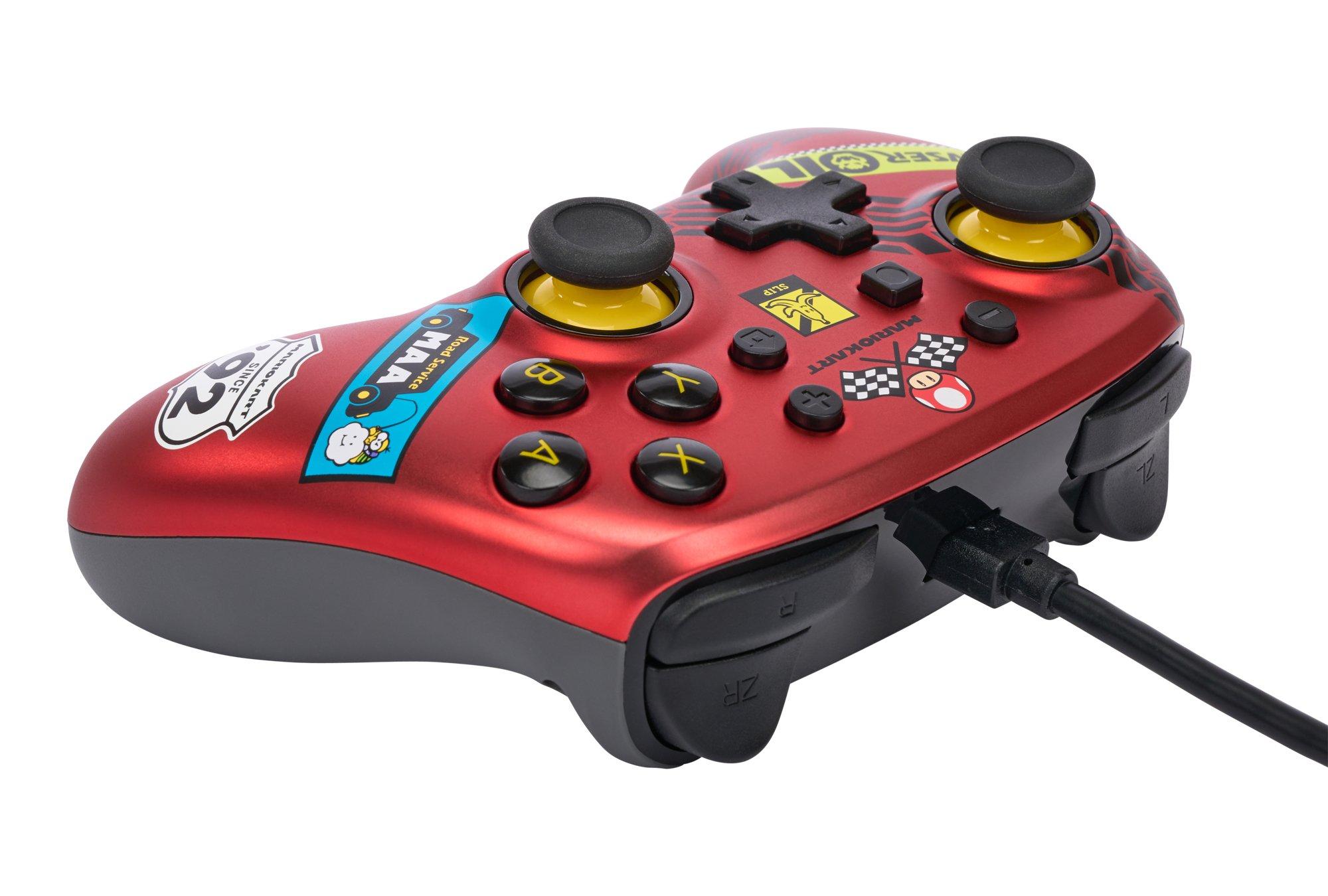 POWER A  Wired Nano Controller NSW NSGP0124-01 Mario Kart 