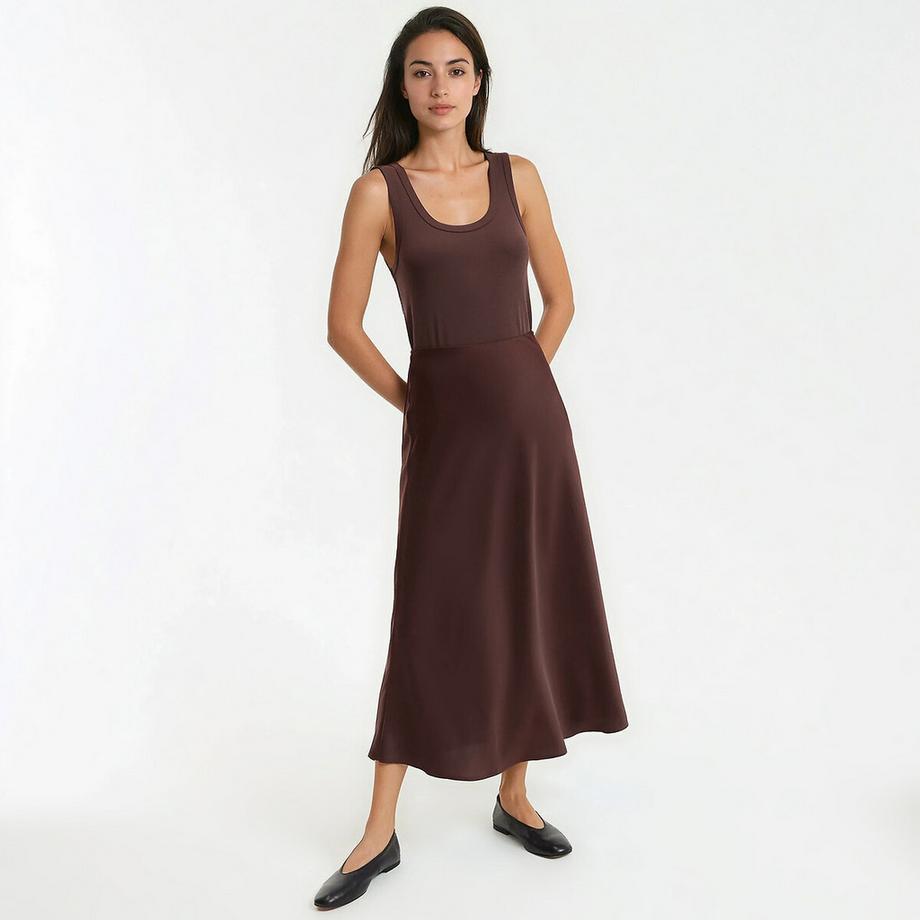 La Redoute Collections Rundhals Ärmelloses Top  