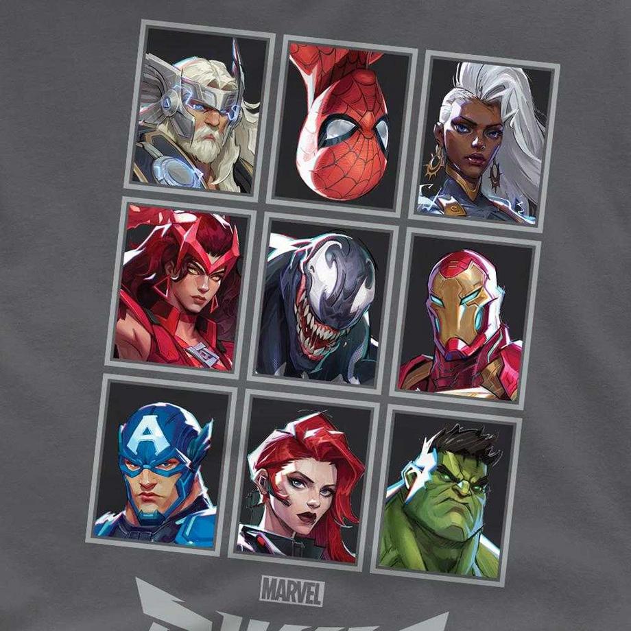 MARVEL  Maglietta Character Grid 