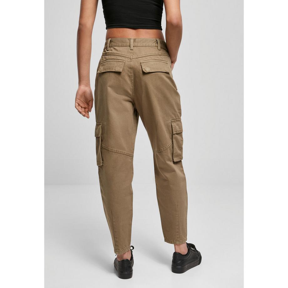 URBAN CLASSICS Damen Cargo Twill Fit Hose  