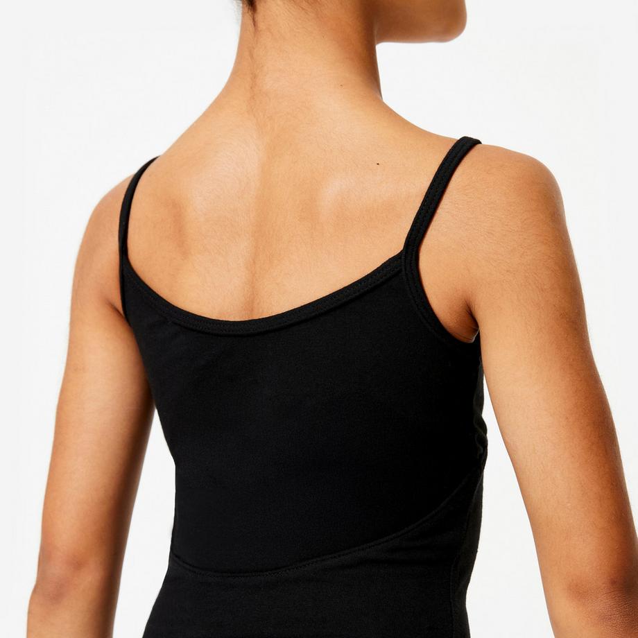 DOMYOS  Turnanzug Mädchen Baumwolle 