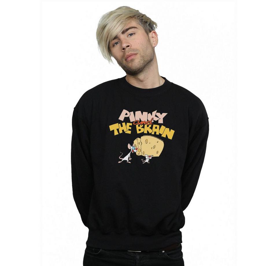 Animaniacs Pinky and The Brain Regular Fit Felpa  