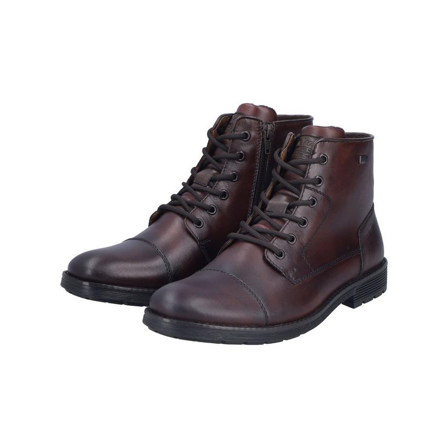 Rieker Stivaletto con lacci e zip laterale interno  