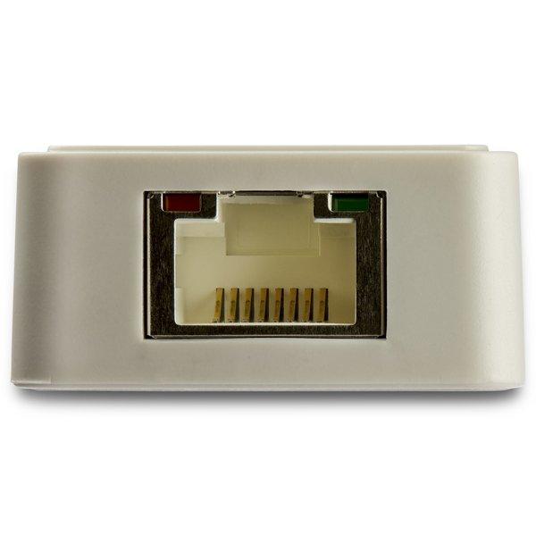 STARTECH  Adattatore Ethernet USB C con porta USB A - Adattatore di rete NIC USB 3.0/USB 3.1 Tipo C a RJ45 - Convertitore USB C a RJ45 1GB - Compatibile TB3/Macbook/Chomebook - Bianco 