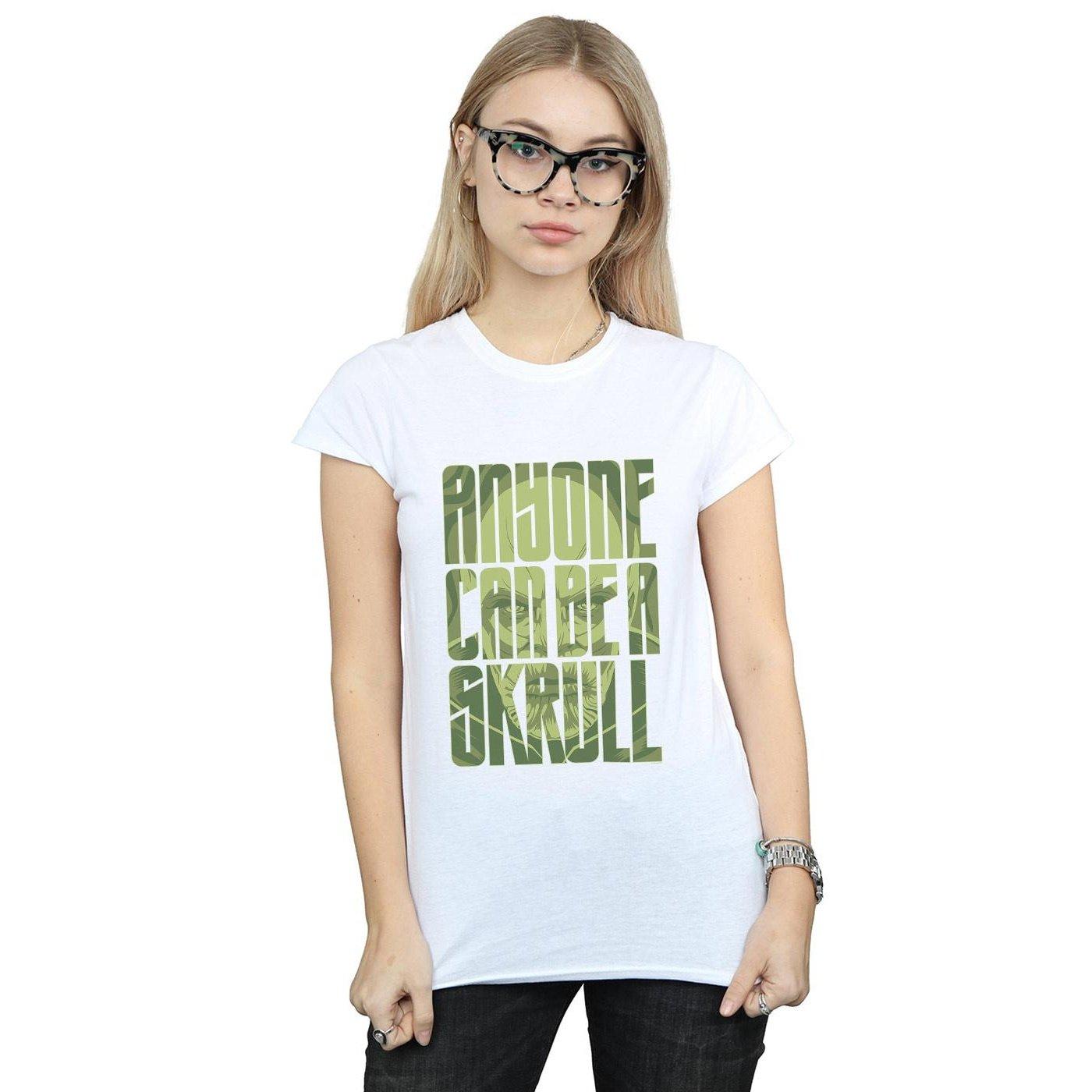 MARVEL  Tshirt ANYONE CAN BE A SKRULL 