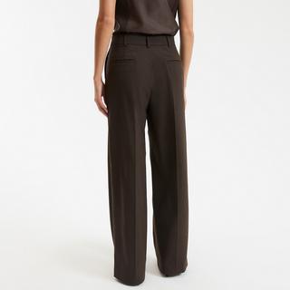 La Redoute Collections Weite Hose mit Bügelfalte  