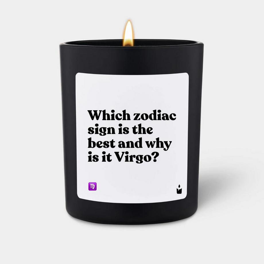 CandleHand Bougie parfumée Flowery Which zodiac sign is the best and why is it Virgo?  