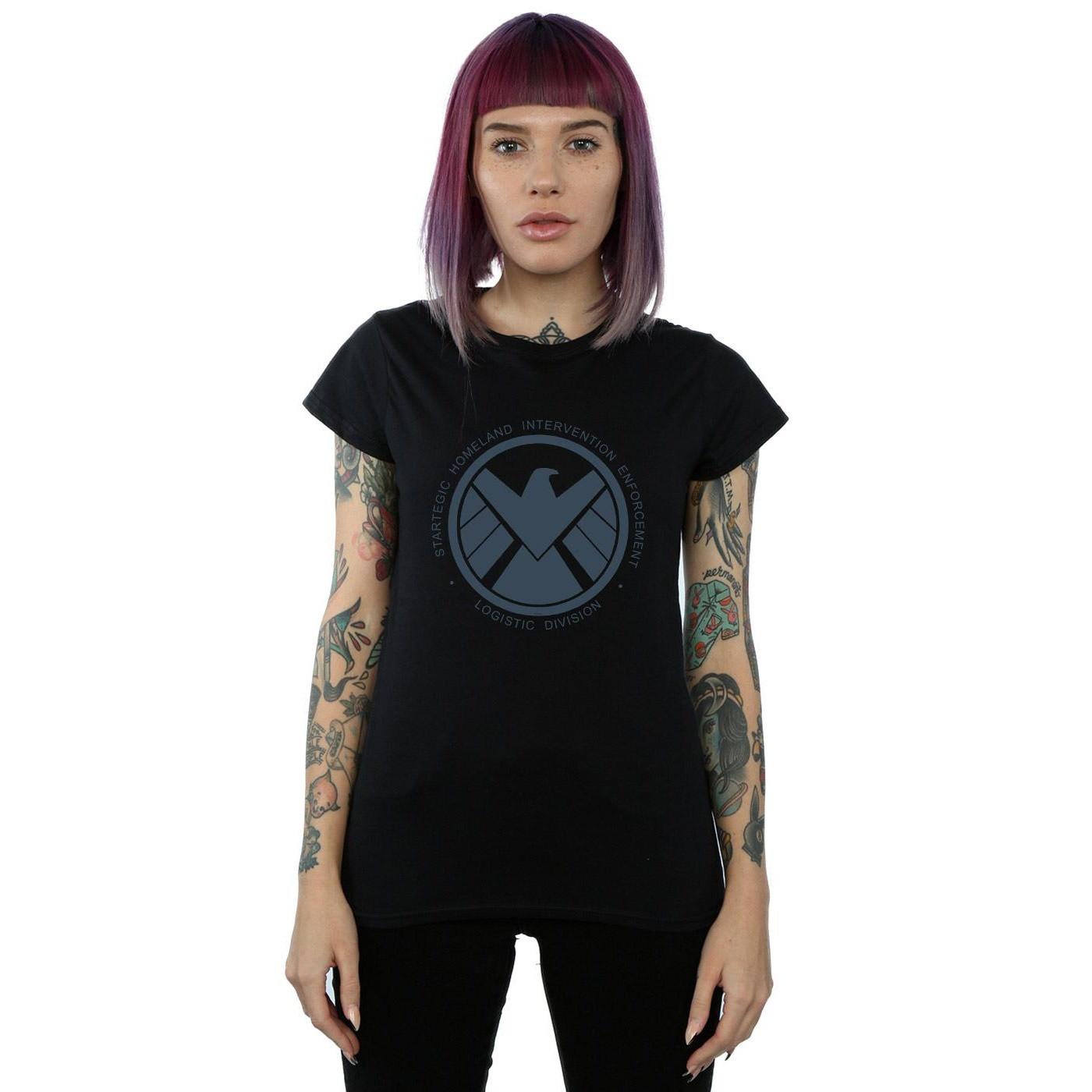 MARVEL  Tshirt AGENTS OF SHIELD LOGISTICS DIVISION 