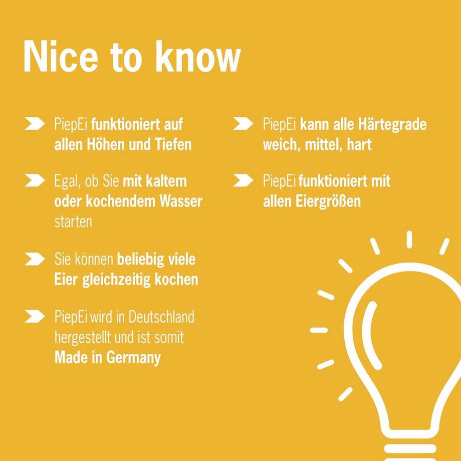 PiepEi  Singende Eieruhr Schlager 