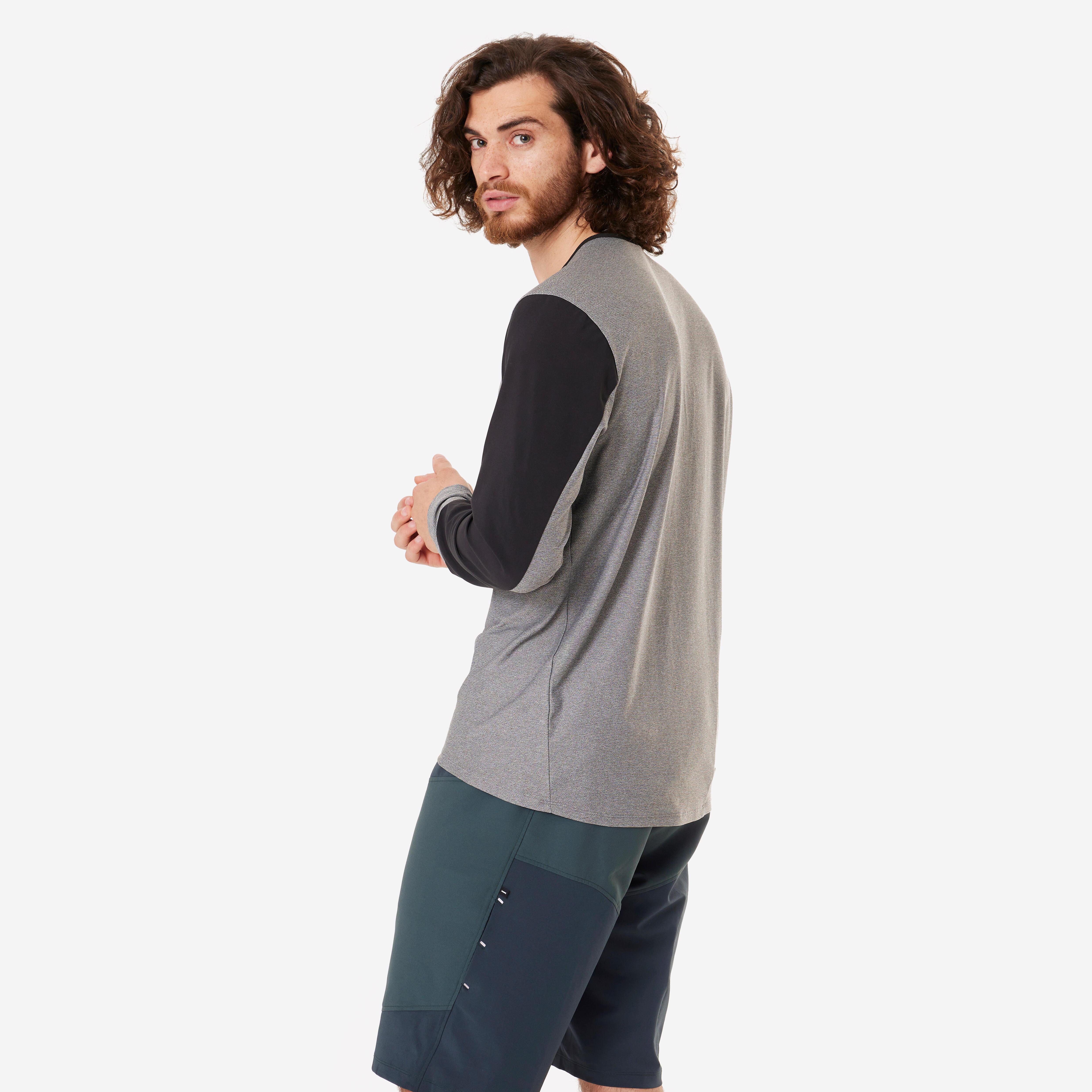 ROCKRIDER  Maillot manches longues homme VTT regular fit polyester 