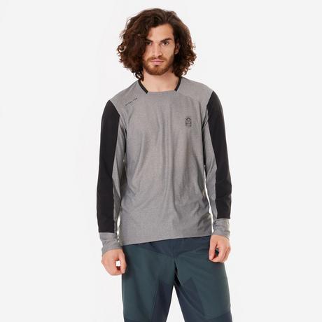 ROCKRIDER  Maillot manches longues homme VTT regular fit polyester 