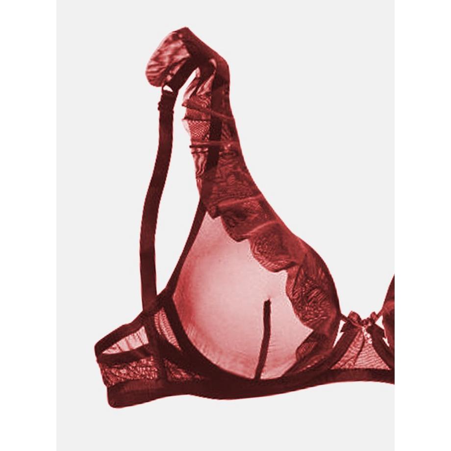 LASCANA Reggiseno con ferretto in voile  