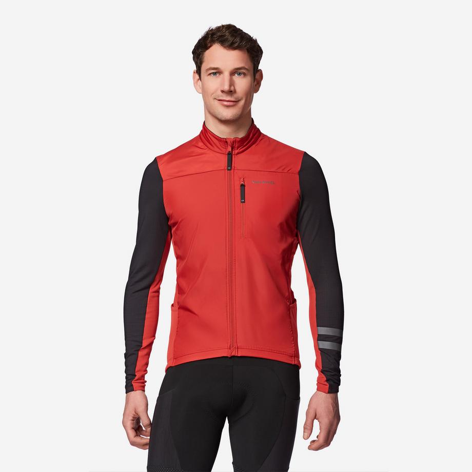 Maillot vélo route manches longues mi-saison