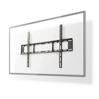 Nedis  Support mural TV fixe | 37-70" | Poids maximal de l'écran supporté : 35kg | Distance minimale au mur : 23mm | Acier | Noir 
