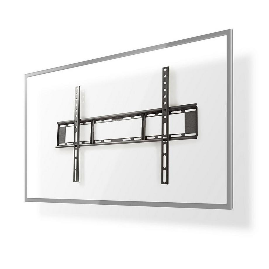 Nedis  Supporto a parete per TV fisso | 37-70" | Peso massimo dello schermo supportato: 35 kg | Distanza minima dalla parete: 23 mm | Acciaio | Nero 