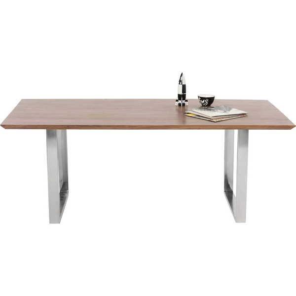 KARE Design Table Symphony Noyer Chrome 200x100cm  