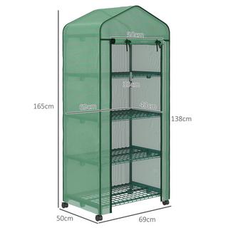 Outsunny Foliengewächshaus  