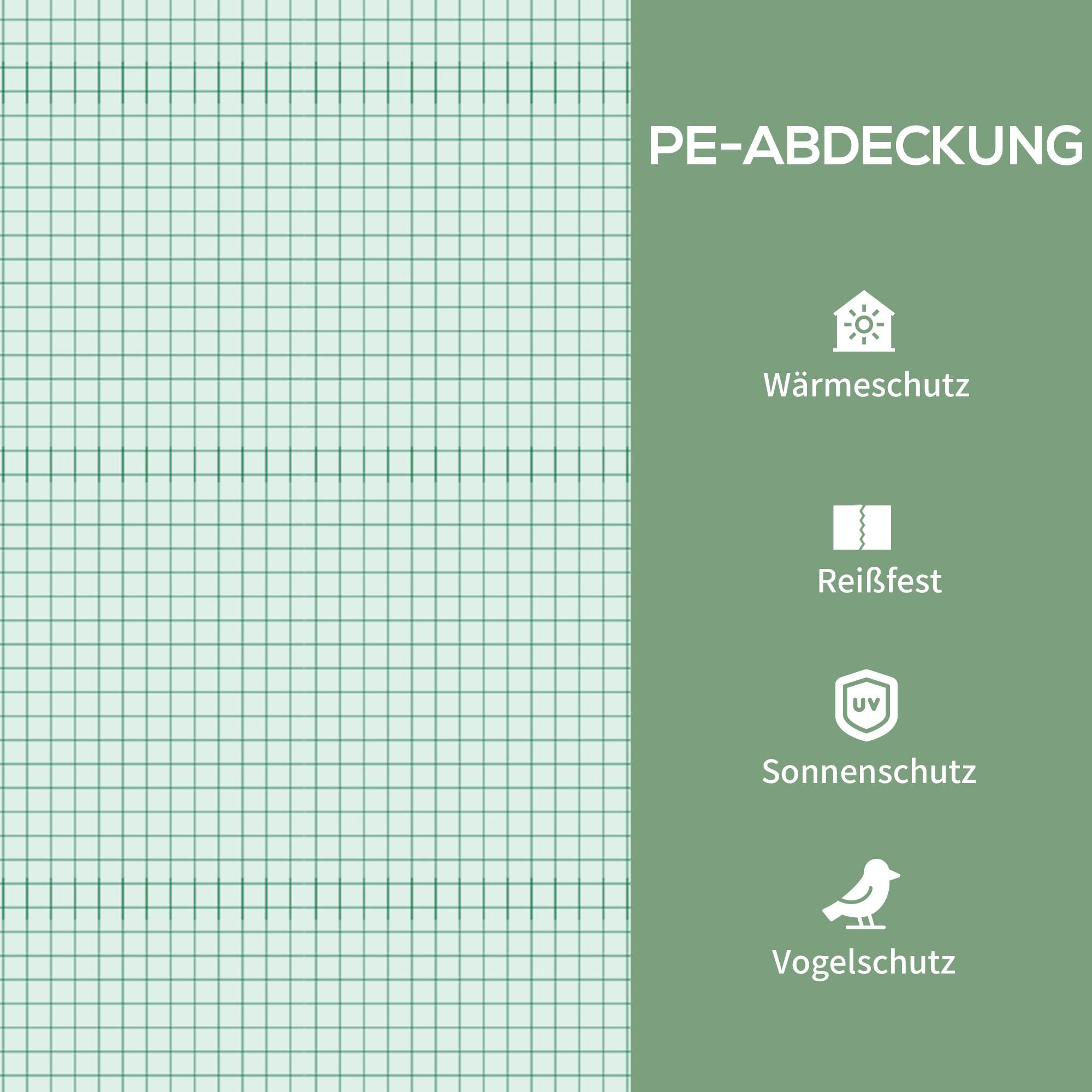 Outsunny Foliengewächshaus  