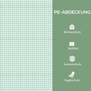 Outsunny Foliengewächshaus  