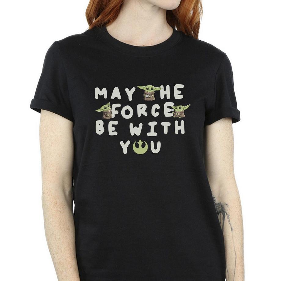 STAR WARS The Mandalorian May The Force Be With You T-Shirt  