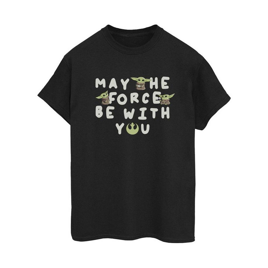 Tshirt THE MANDALORIAN MAY THE FORCE BE WITH YOU