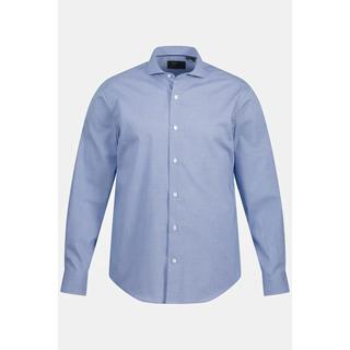 JP1880  Camicia da ufficio con vestibilità moderna, finissaggio stiro facile, colletto alla francese e maniche lunghe 