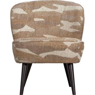 mutoni Fauteuil Sara Tissu Jacquard nature chiné  