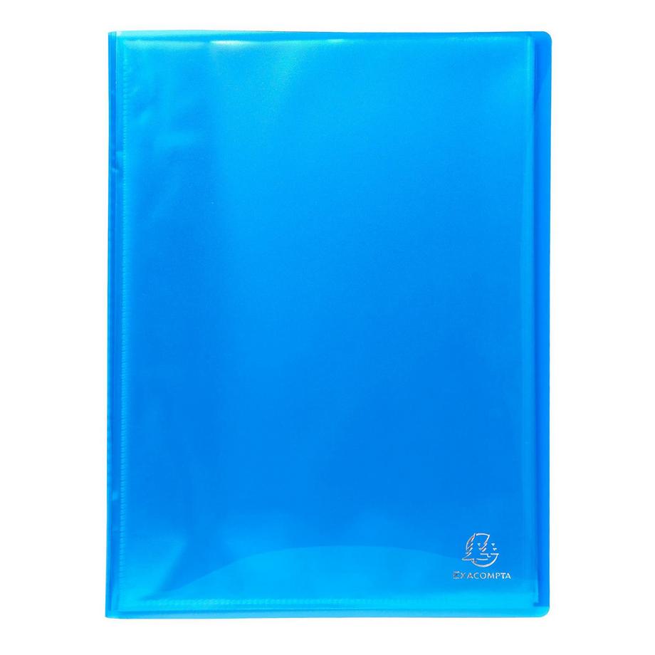 Exacompta Protège-documents en polypropylène semi rigide IDERAMA PP 120 vues - A4 - x 8  