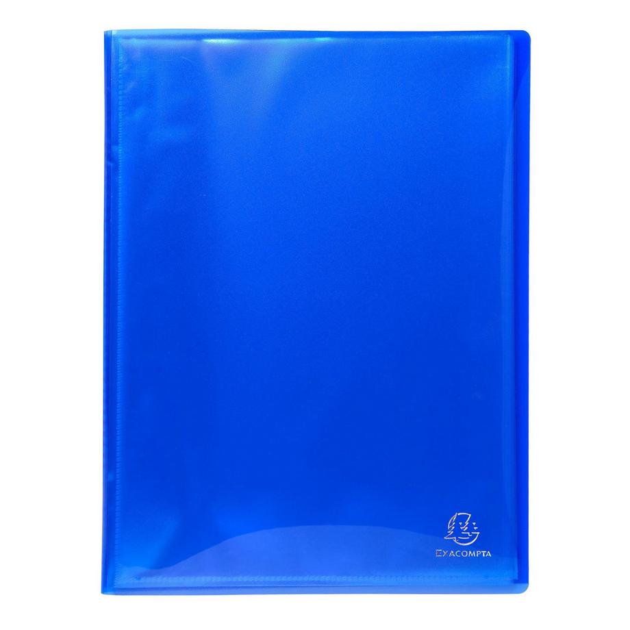 Exacompta Protège-documents en polypropylène semi rigide IDERAMA PP 120 vues - A4 - x 8  