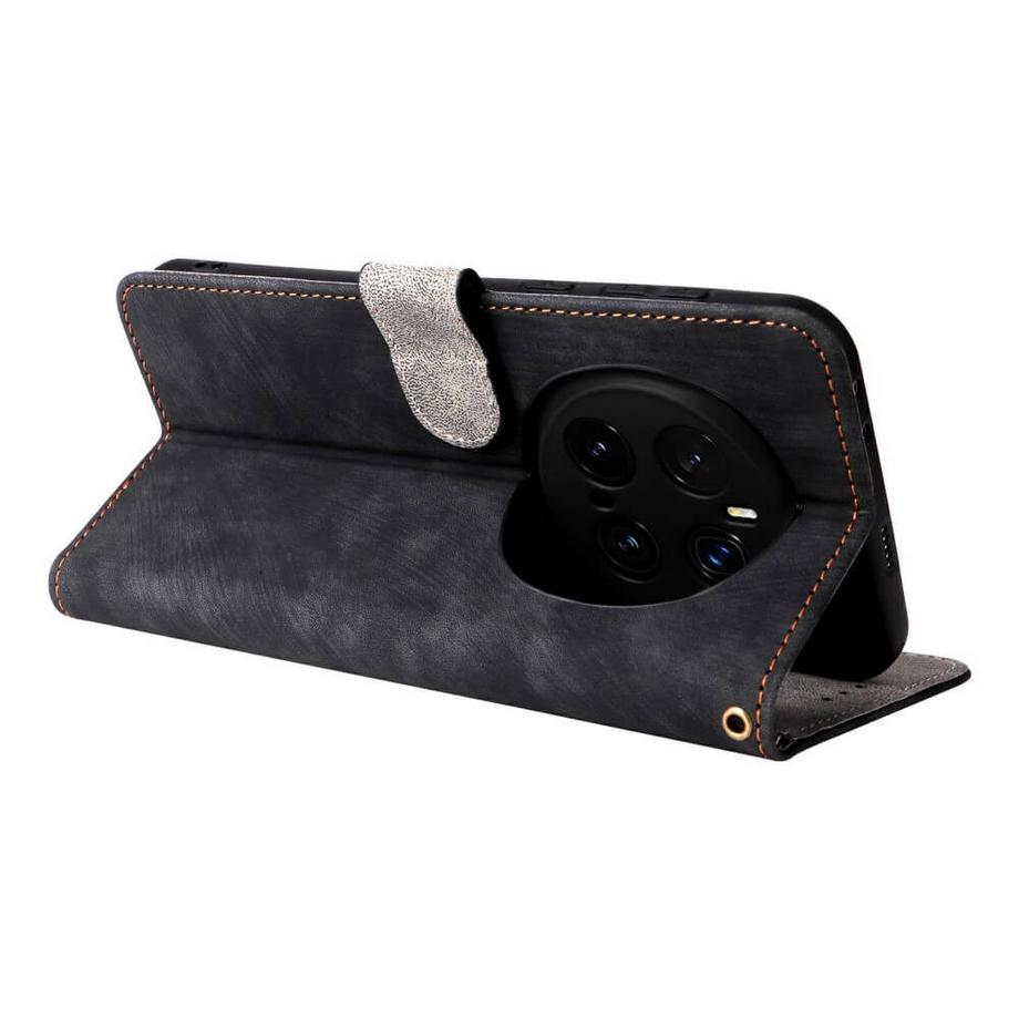 Cover-Discount  HONOR Magic7 Pro - Ledertasche mit RFID Blocker 