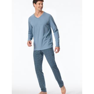 Schiesser Mix & Relax Langarm Pyjama Oberteil  