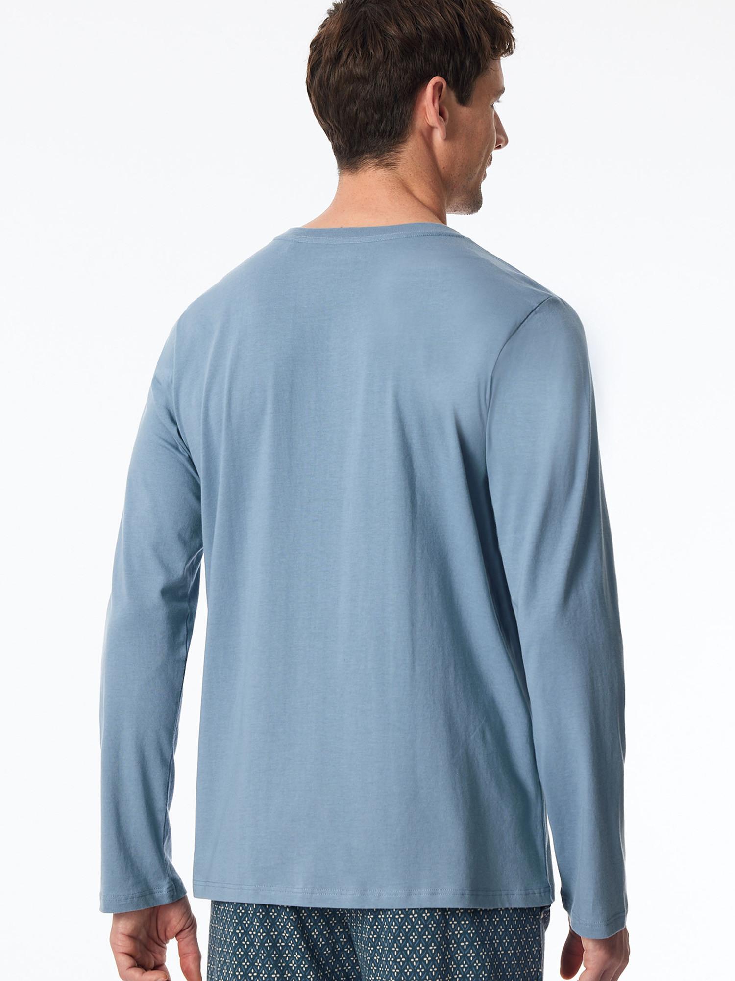 Schiesser Mix & Relax Langarm Pyjama Oberteil  