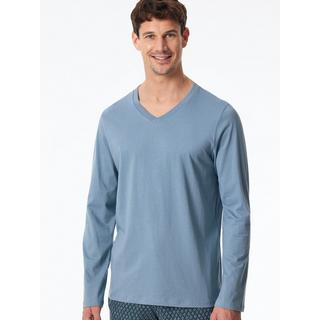 Schiesser Mix & Relax Langarm Pyjama Oberteil  