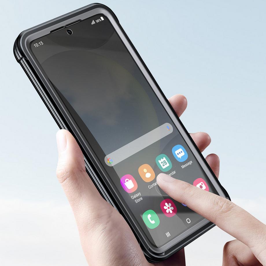 Avizar  Cover completa Galaxy S24 bordo nero 